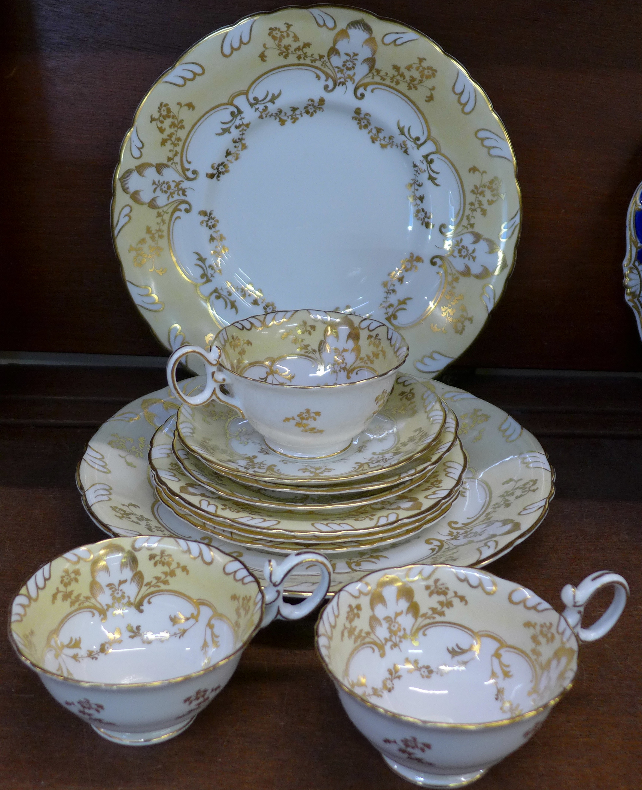 A Bishop and Stonier part tea service, c.