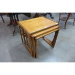 A G-Plan teak nest of tables