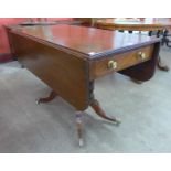 A George IV mahogany Pembroke table