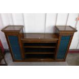A Regency rosewood side cabinet