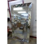 A large contemporary mirror