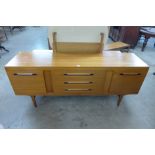 A teak sideboard