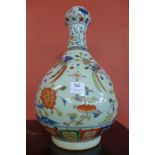 A Chinese famille rose vase