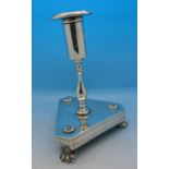 An early Spanish colonial candlestick,