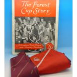 Nottingham Forest The Forest Cup Story with Charlie Thompson and Tommy Wilson signatures,