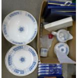 Coalport Revelry china including four boxed sets of cutlery