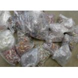 Assorted loose glass beads, 5.