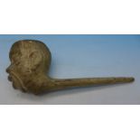 A Victorian clay pipe