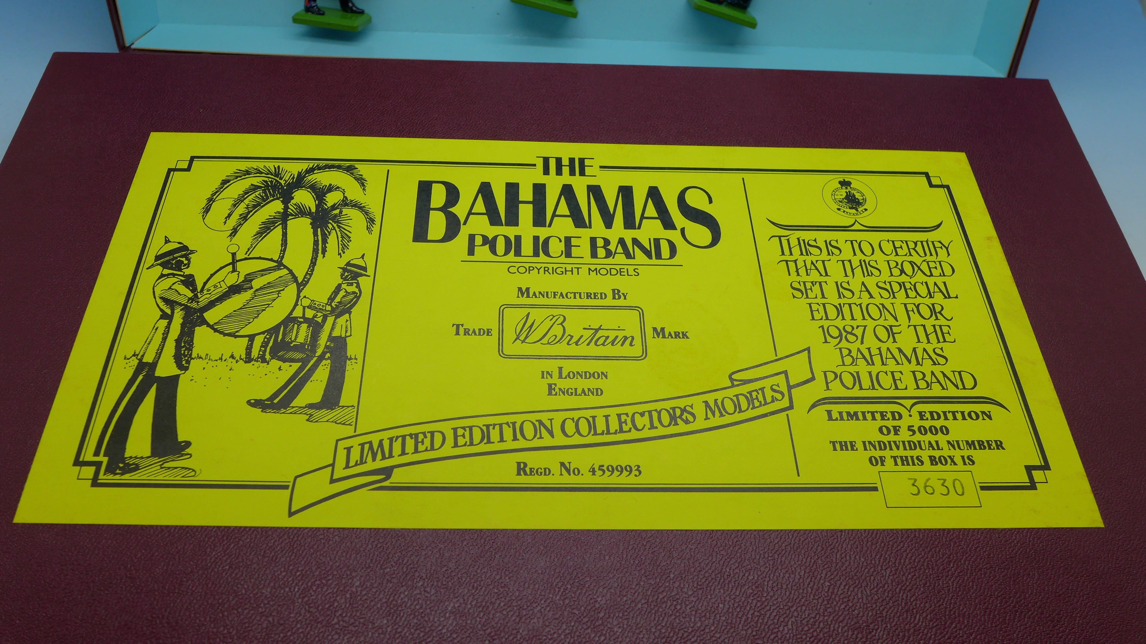 A Britains limited edition The Bahamas Police Band, - Image 4 of 5