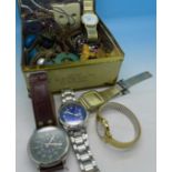 Jewellery and wristwatches