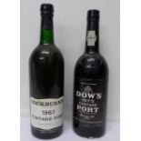 Two bottles of Vintage Port,