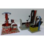 Three tin-plate toys,