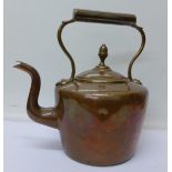 A copper kettle