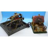 Two German tin-plate toys,