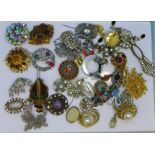 Costume brooches