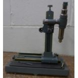 A Vernier microscope, George & Becker Ltd.