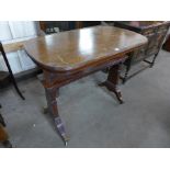 A Victorian mahogany metamorphic buffet