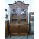 A 19th Century French oak bookcase