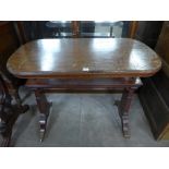 A Victorian mahogany metamorphic buffet