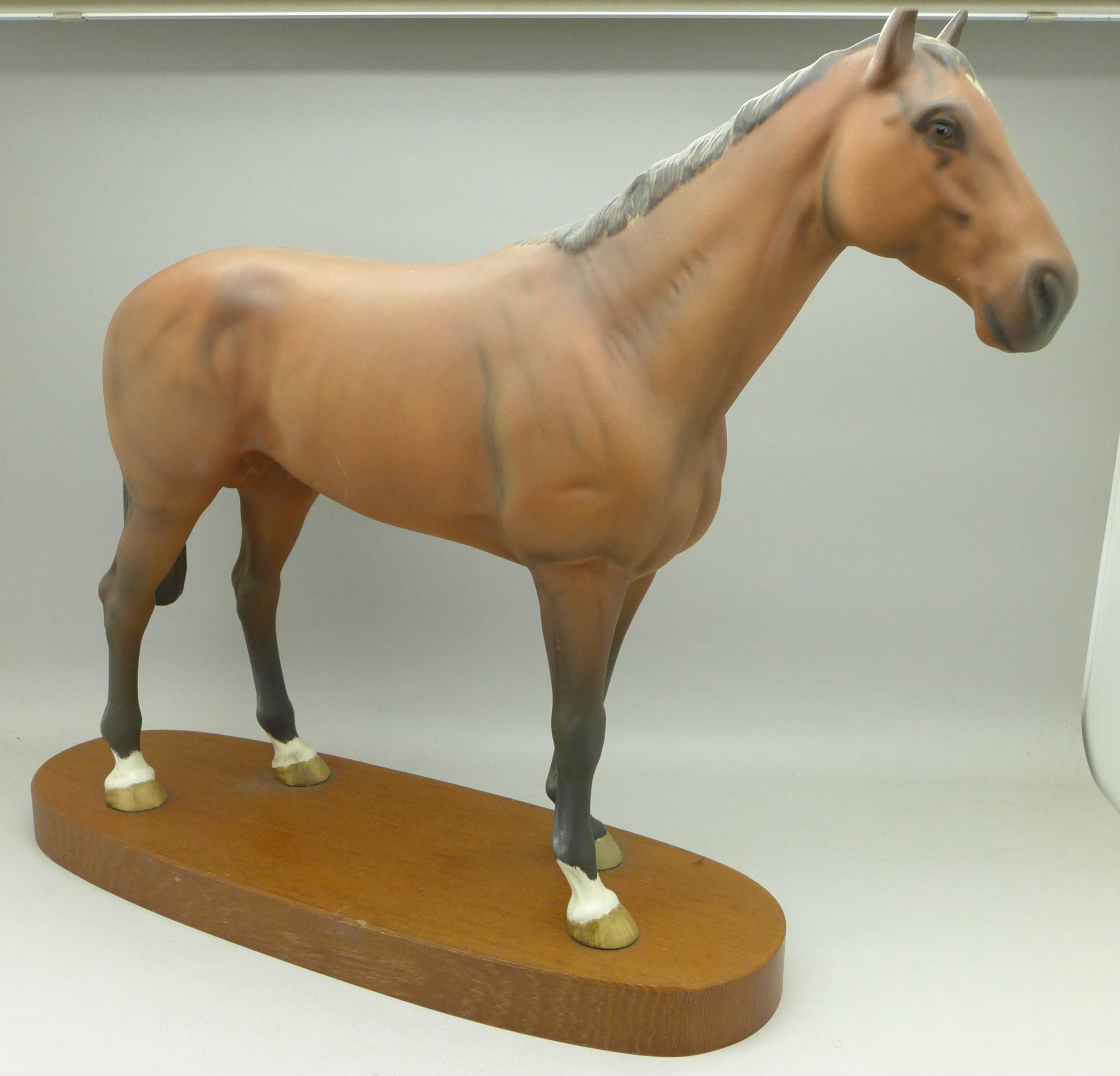 A Beswick racehorse, Nijinsky,