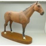 A Beswick racehorse, Nijinsky,