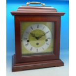 A Rapport London chiming table clock, 25.