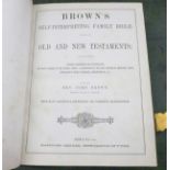 The Holy Bible, Brown's Self-interpreting Family Bible, Adam & Co.