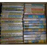 A collection of fifty Enid Blyton hardback and paperback books