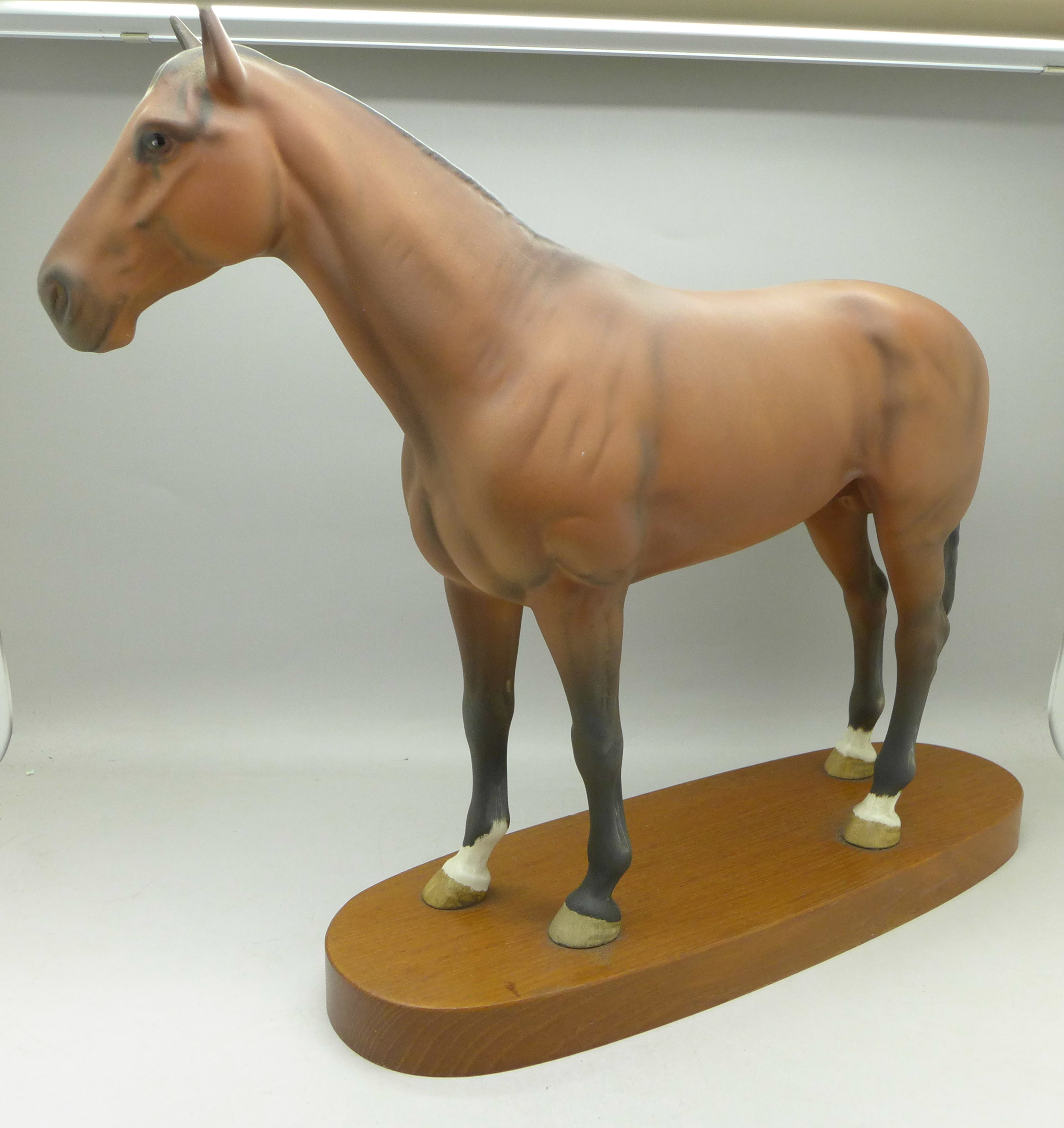 A Beswick racehorse, Nijinsky, - Image 2 of 2