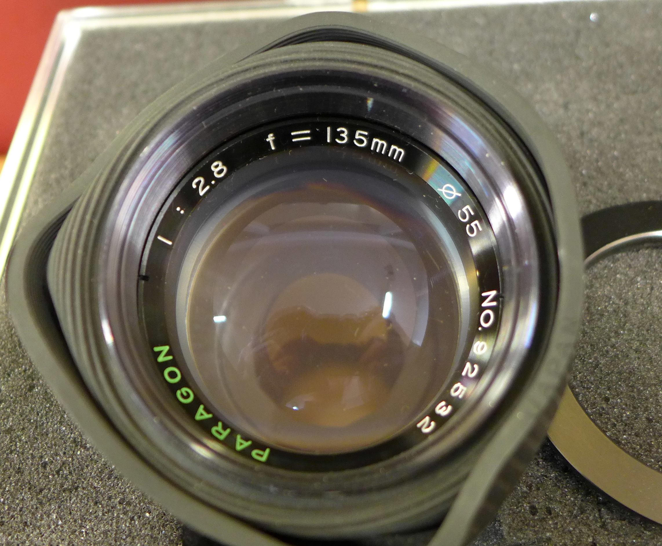 A Zenit E 35mm film camera, six lenses including 1:6. - Image 4 of 5