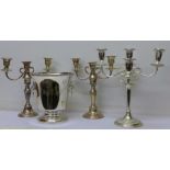 Plated ware comprising a champagne bucket,