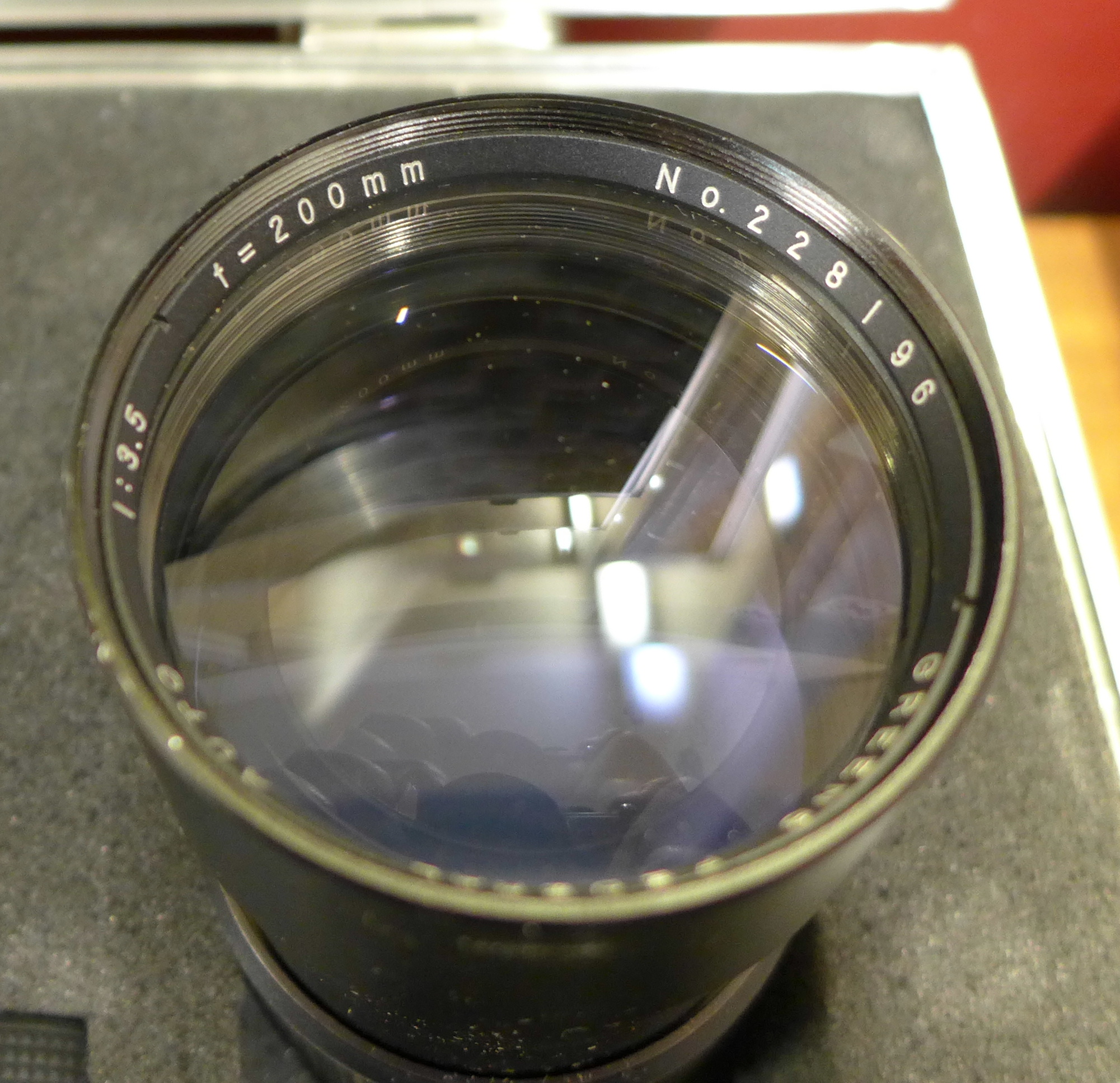 A Zenit E 35mm film camera, six lenses including 1:6. - Image 5 of 5