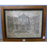 A 17th Century Italian etching, after a painting by Pietro Berretin,