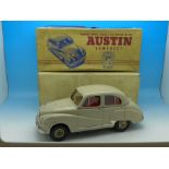 A model electric Austin A40 Somerset, 1/18 scale,