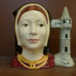 A Royal Doulton Catherine of Aragon character jug,