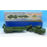 A Dinky Supertoys 660 Tank Transporter,