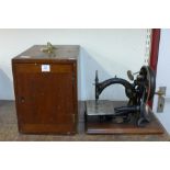 An early 20th Century Wilcox & Gibbs sewing machine