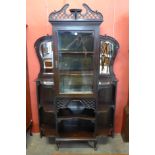 An Edward VII mahogany side cabinet