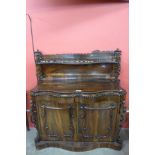 A Regency rosewood chiffonier