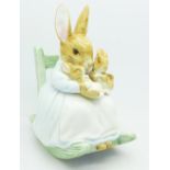 A Schmid musical Beatrix Potter figure,