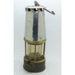 A miner's lamp