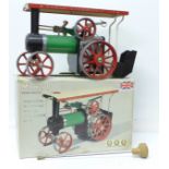 A Mamod steam tractor, TE1A,