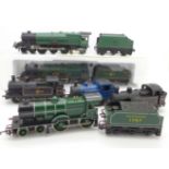 Three Tri-ang Hornby locomotives,