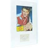 A picture of Gene Vincent,