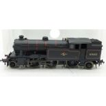 A Bachmann branch line model locomotive with associated box