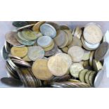 Assorted British coins,