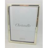 A 925 silver photograph frame,