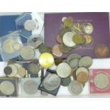 Coinage of Great Britain and Northern Ireland 1970 commemorative coins, commemorative crowns, etc.