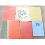 Seven volumes;- Sir Alfred Munnings The Second Burst, The Finish and An Artist's Life,