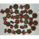 Twenty Chinese medallions